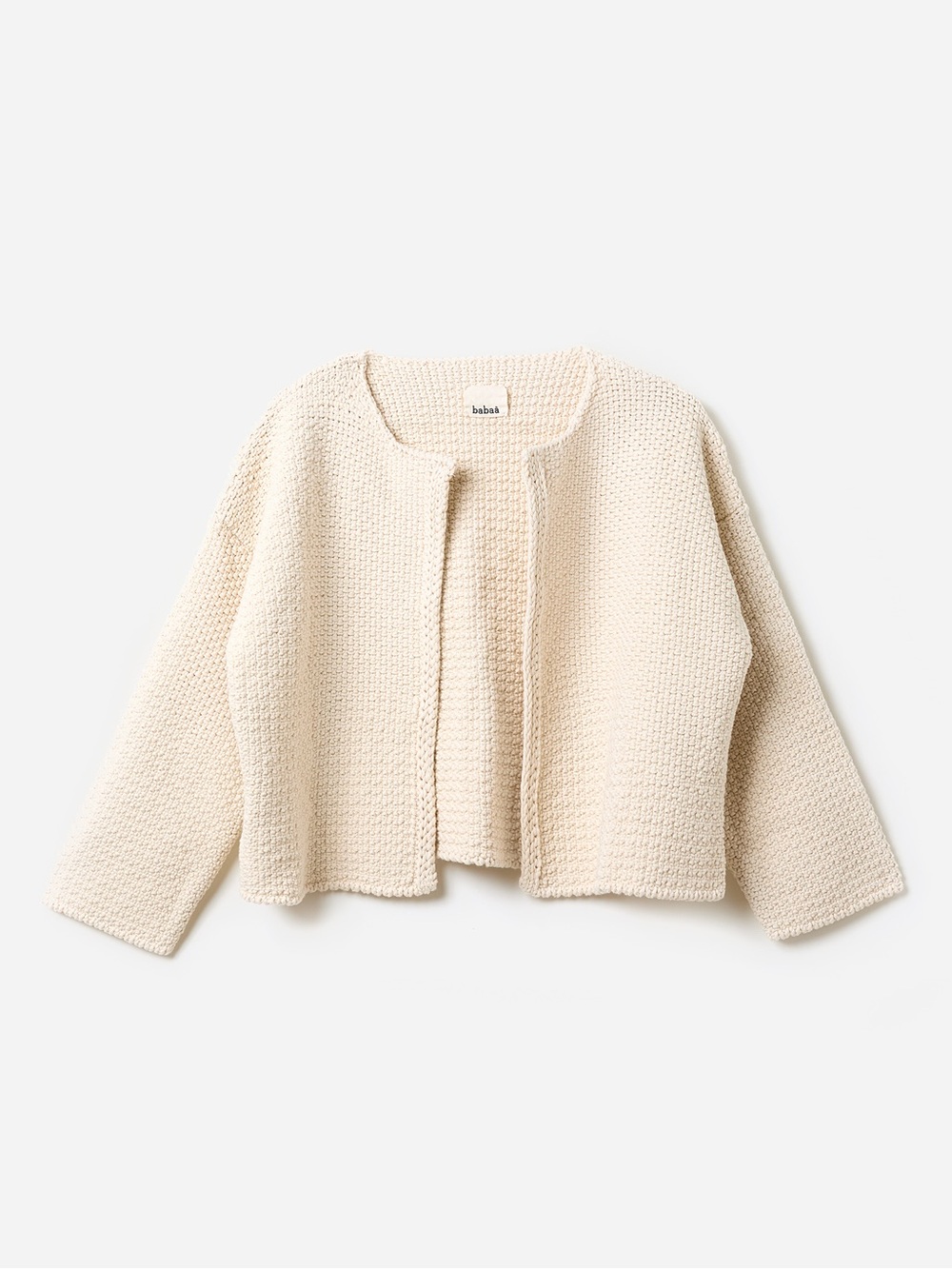 Babaa cardigan no4 natural